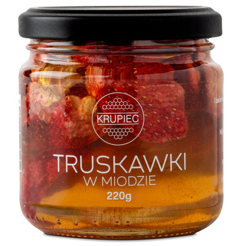 Truskawki w miodzie Krupiec 220g