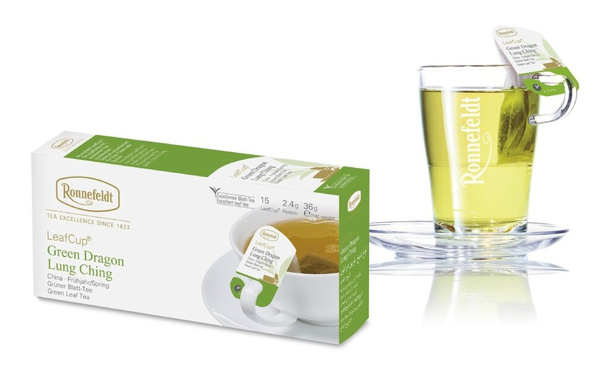 OUTLET - Zielona herbata Ronnefeldt Leaf Cup Green Dragon 15x2,4g