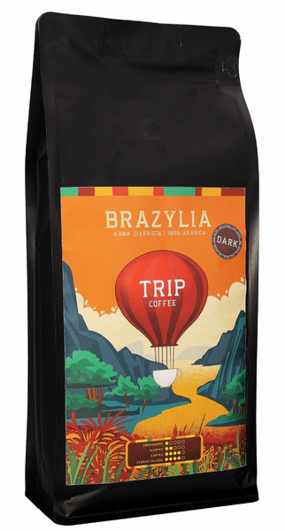 Kawa ziarnista Trip Coffee Brazylia DARK 1kg
