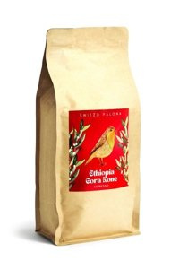 Kawa ziarnista Świeżo Palona Ethiopia Gora Kone Natural 1kg - NIEDOSTĘPNY