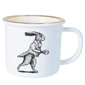 Emaliowany kubek z kolekcji Costa Coffee 180 ml - wzór 1