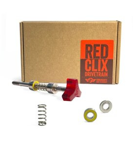 Red Clix Drivetrain RX35 - zamienna oś do młynków Comandante