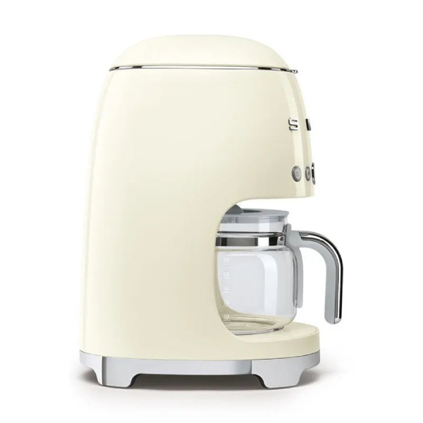 Przelewowy ekspres do kawy Smeg DCF02CREU - Kremowy + GRATIS 250G KAWY