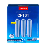 Zestaw 3 sztuk filtrów COFFIX CF101 - zamiennik Jura Claris Blue