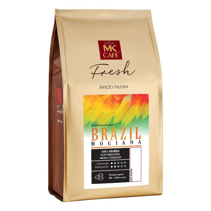 Kawa ziarnista MK Cafe Fresh Brazil Mogiana 1kg