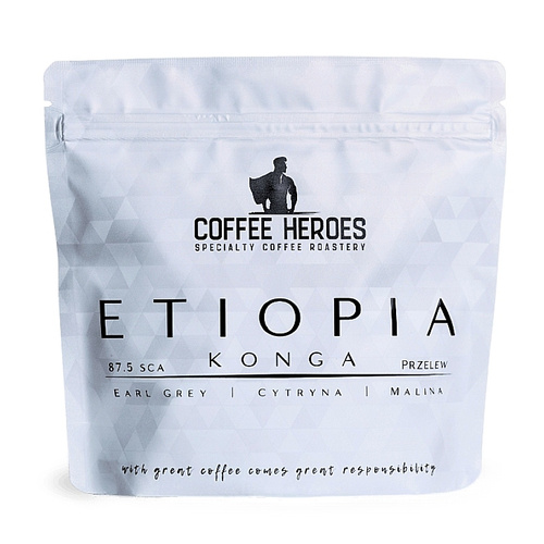 Kawa ziarnista Coffee Heroes Etiopia Konga 250g