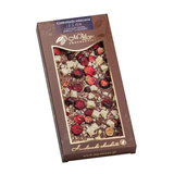 Mleczna czekolada M.Pelczar Chocolatier z czarną porzeczką, jabłkami i cynamonem 85g