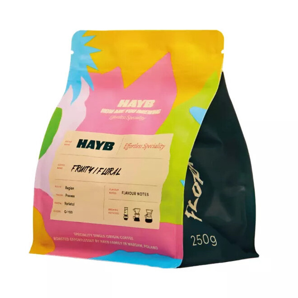 Kawa ziarnista HAYB Etiopia Kontoma Washed 250g - NIEDOSTĘPNY