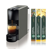 Ekspres na kapsułki Nespresso KRUPS Essenza Mini Grey XN110B10 - Szary + 3 OPAKOWANIA KAPSUŁEK GRATIS