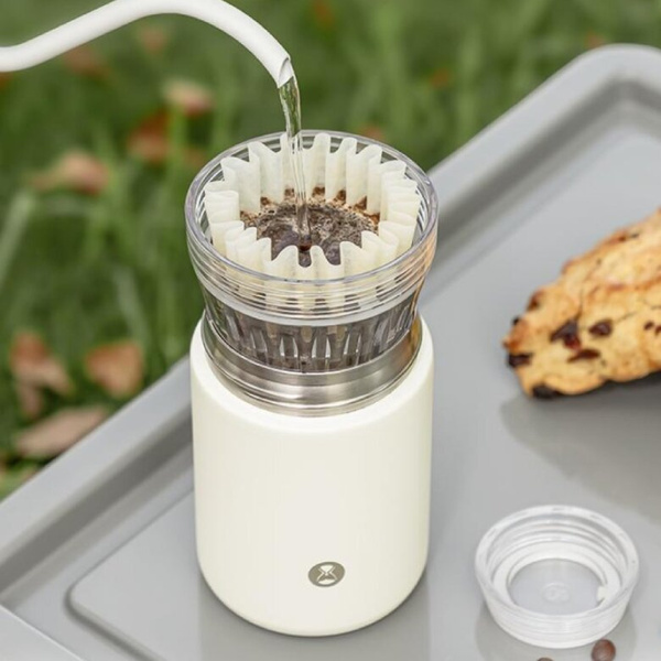 Kubek termiczny z driperem Timemore Crystal Eye Travel Brewer 300ml