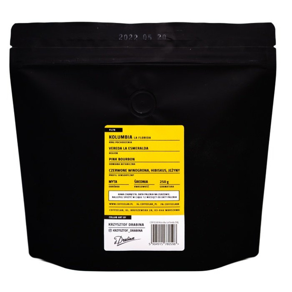 Kawa ziarnista Coffeelab Kolumbia La Florida 250g - NIEDOSTĘPNY