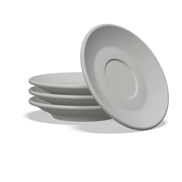 Filiżanka do cappuccino Club House Tulipano 210ml - Szary mat