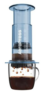 Zaparzacz do kawy AeroPress Clear - Niebieski - opinie w konesso.pl