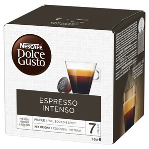 OUTLET - Kapsułki Nescafé Dolce Gusto Espresso Intenso 16 sztuk