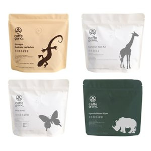 Zestaw kaw ziarnistych Caffe Grano Omniroast Specialty 4x250g - NIEDOSTĘPNY