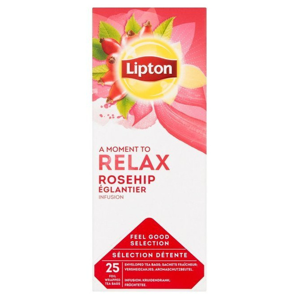 Owocowa herbata Lipton Classic Rosehip 25x2,5g