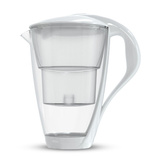 Szklany dzbanek filtrujący Dafi Crystal LED 2.0 L Biały + 1 Filtr Unimax