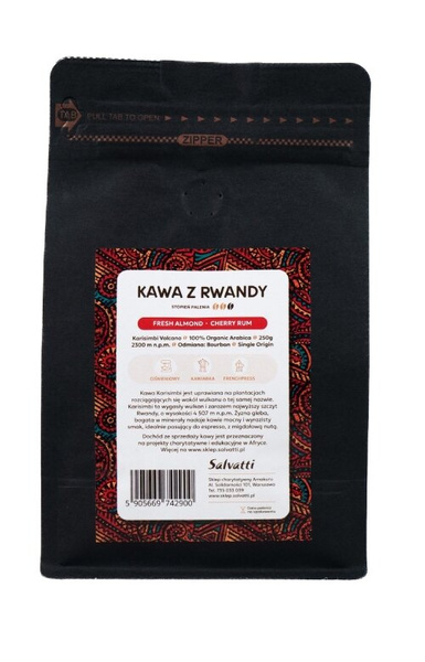 Kawa ziarnista Salvatti Karisimbi 250g