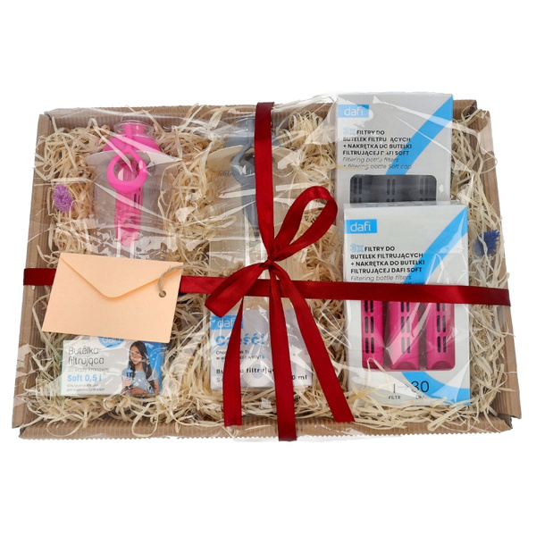 Zestaw prezentowy Dafi - 2 butelki filtrujące + filtry