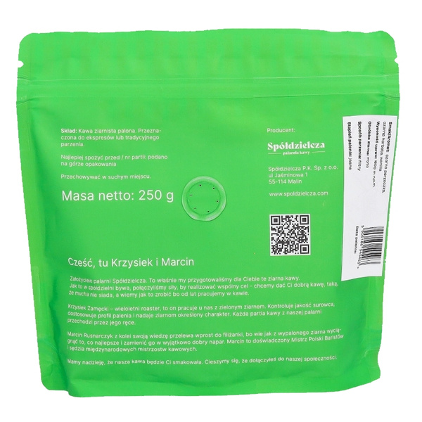 Kawa ziarnista KWH Kenia Nginda 250g