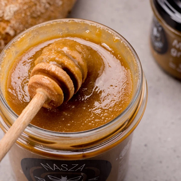 Miód gryczany Nasza Pszczelarnia 450g