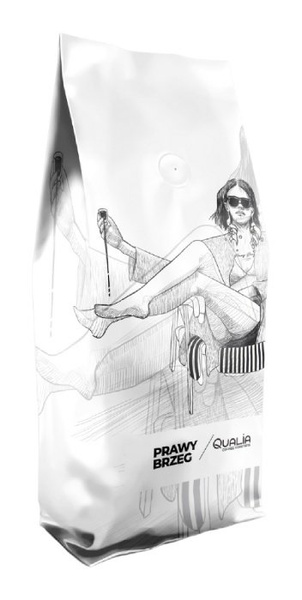 Kawa ziarnista Qualia Prawy Brzeg 2.0 1kg - NIEDOSTĘPNY