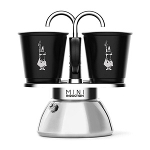 Kawiarka Bialetti Mini Express 2tz + filiżanki - Czarna - opinie w konesso.pl