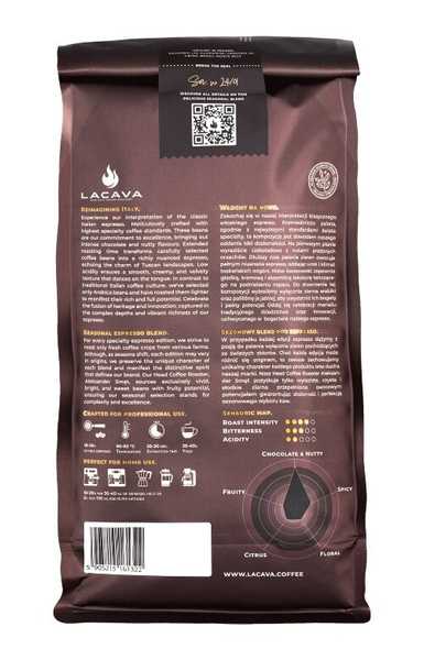 Kawa ziarnista LaCava Super Tuscan Espresso 1kg