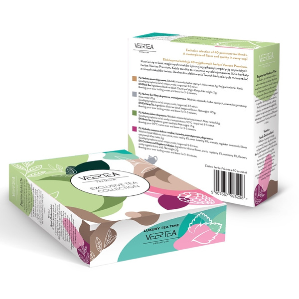MINI Kolekcja herbat Veertea 40 kopert