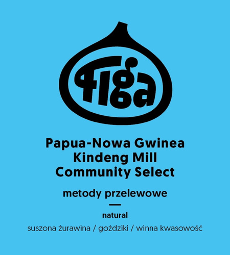 Kawa ziarnista Figa Coffee Papua-Nowa Gwinea Kindeng Mill Community Select FILTR 250g – NIEDOSTĘPNY
