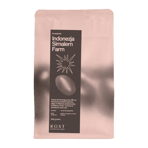 Kawa ziarnista ROST Indonezja Simalem Farm 200g