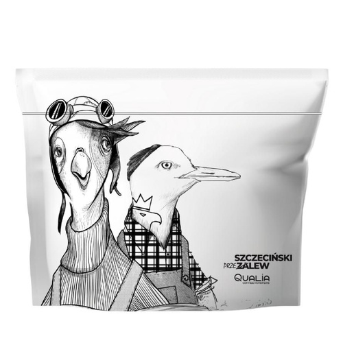 Kawa ziarnista Qualia Szczeciński Przelew 9.0 Filtr 250g