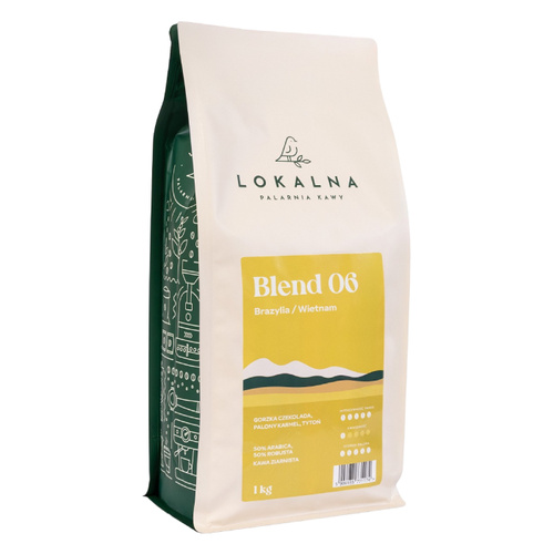 Kawa ziarnista Lokalna Palarnia Kawy Blend 06 1kg – NIEDOSTĘPNY