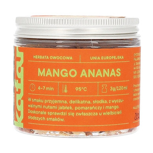 Herbata owocowa Kafar Mango Ananas 50g - opinie w konesso.pl