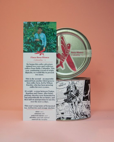 Kawa ziarnista Pale Colombia #2 Finca Rosa Blanca FILTR 200g - NIEDOSTĘPNY