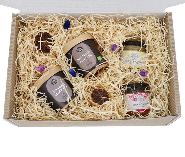 Imieninowy zestaw prezentowy - Herbata z miodem