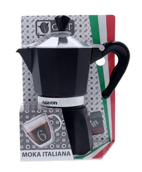Kawiarka GAT Supermoka Black 6 filiżanek