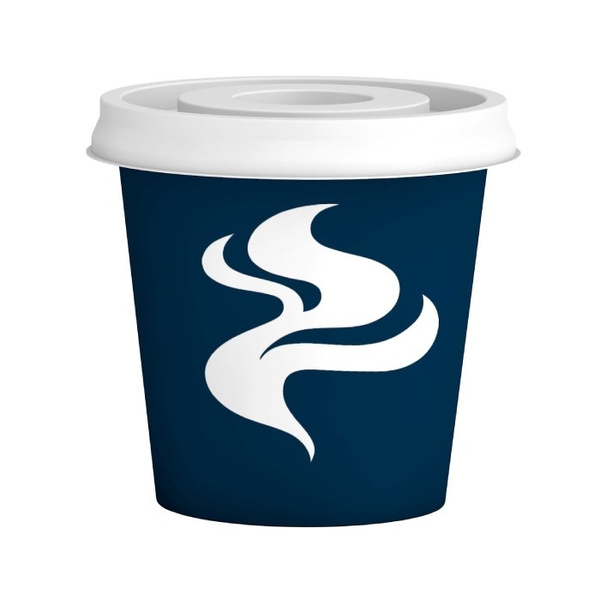 Papierowe kubki do kawy Lavazza 80 ml - 50szt - NIEDOSTĘPNY