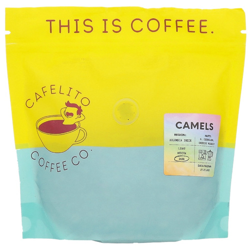 Kawa ziarnista Cafelito Camels 250g - opinie w konesso.pl