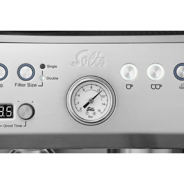 Ekspres do kawy Solis Grind & Infuse Perfetta Silver