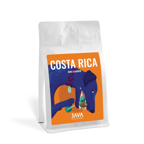Kawa ziarnista JAVA Costa Rica Don Claudio FILTR 250g