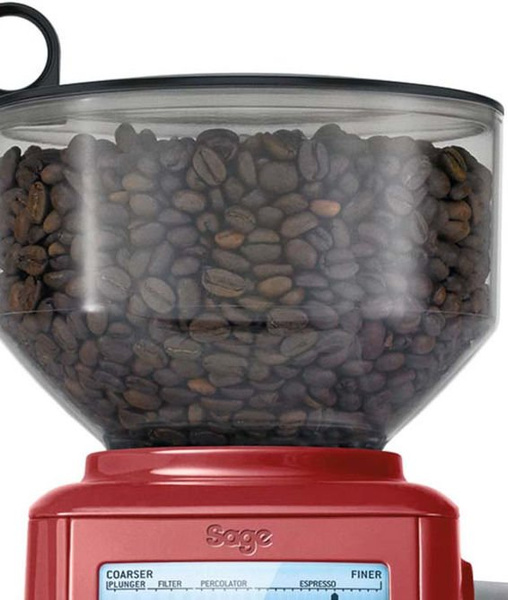 Młynek do kawy SAGE BCG820CRN - czerwony - NIEDOSTĘPNY 