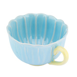 Filiżanka Altom Design Kwiat 350ml - Niebieska – NIEDOSTĘPNY
