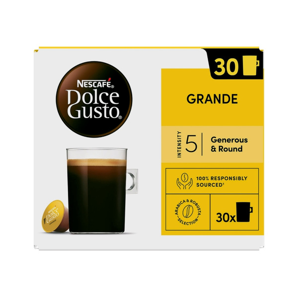 Kapsułki Nescafé Dolce Gusto Grande 30 sztuk