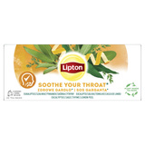 OUTLET - Herbatka ziołowa Lipton z naturalnym aromatem Zdrowe Gardło 20x1,3g