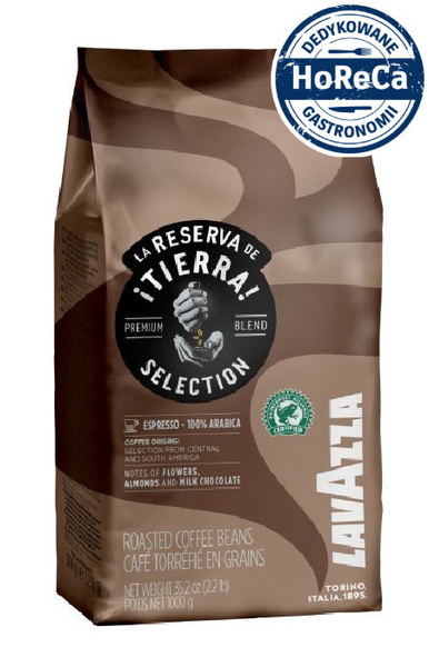 Kawa ziarnista Lavazza Tierra 1kg – NIEDOSTĘPNY
