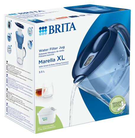 Dzbanek z filtrem BRITA Marella XL MAXTRA PRO Pure Performance 3,5 L - Niebieski