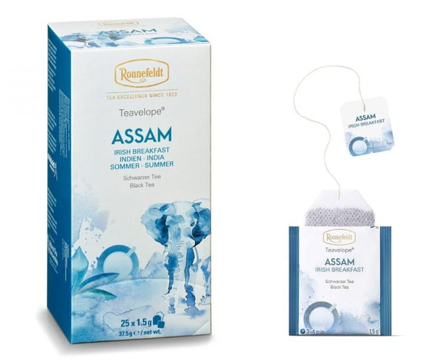 Czarna herbata Ronnefeldt Teavelope Assam 25x1,5g