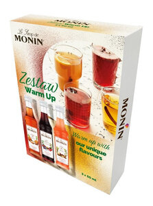 OUTLET - Zestaw syropów Monin Warm Up 3x50 ml