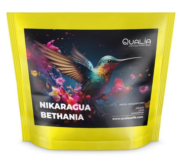 Kawa ziarnista Qualia Nikaragua Bethania Anaerobic 250g - NIEDOSTĘPNY